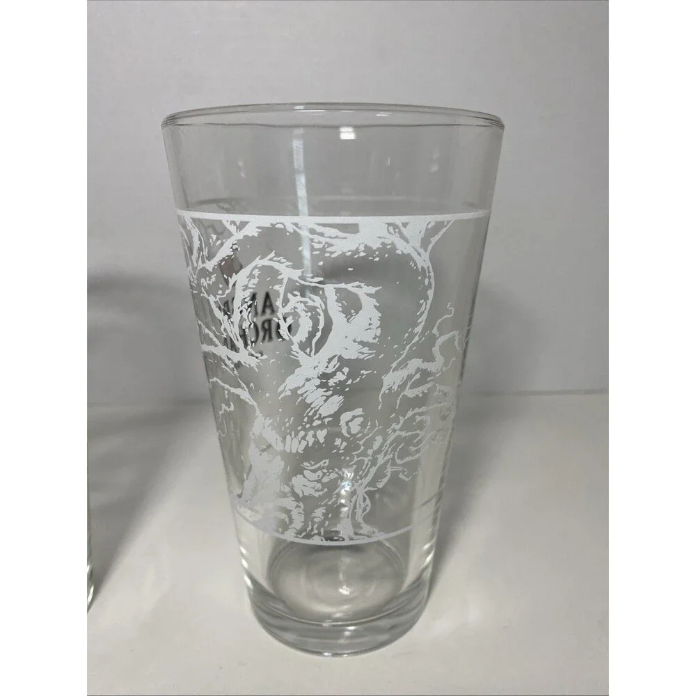 LOT OF 2 Angry Orchard Hard‎ Cider 16 oz Craft Beer Pint Glass